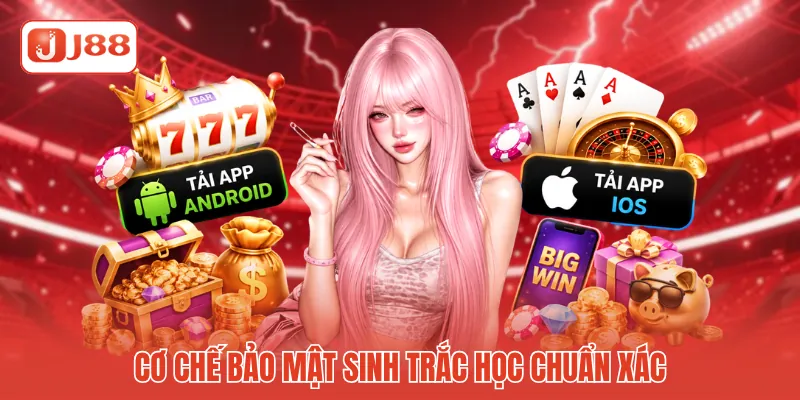 Tải App J88 Điện Thoại - Giải Pháp Cài Đặt Ứng Dụng Nhanh 4 Cơ chế bảo mật sinh trắc học chuẩn xác