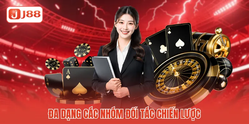 Đối Tác Đồng Hành J88 - 7 Điểm Nổi Bật Về Mạng Lưới Hợp Tác 2 Đa dạng các nhóm đối tác chiến lược
