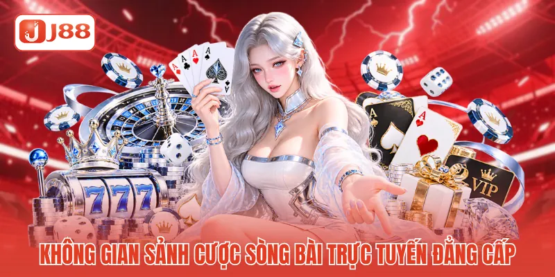 Không gian sảnh cược sòng bài trực tuyến đẳng cấp