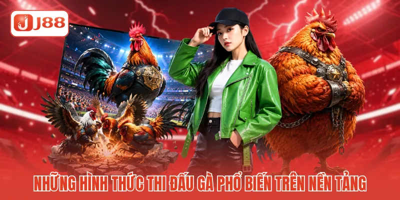 Những hình thức thi đấu gà phổ biến trên nền tảng