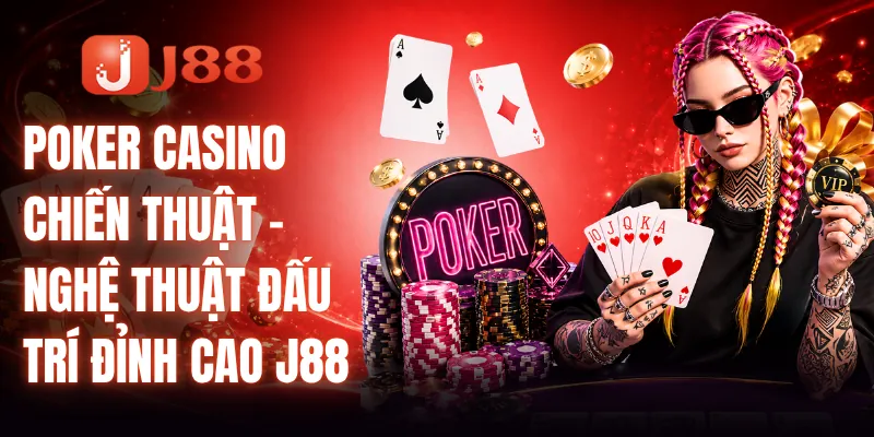 Poker Casino Chiến Thuật - Nghệ Thuật Đấu Trí Đỉnh Cao J88 4 Poker Casino Chiến Thuật