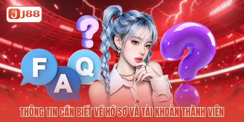Hỏi Đáp Thắc Mắc J88 - Giải Đáp Toàn Diện Mọi Vấn Đề 2 Thông tin cần biết về hồ sơ và tài khoản thành viên